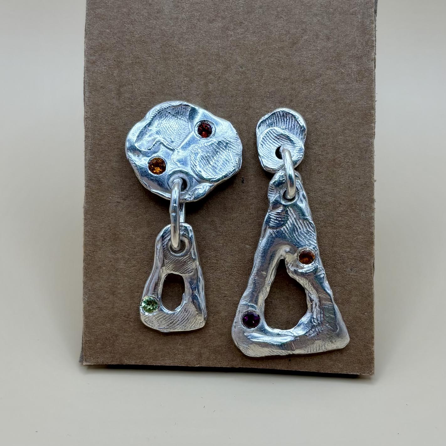 Custom Medieval Garden Earrings