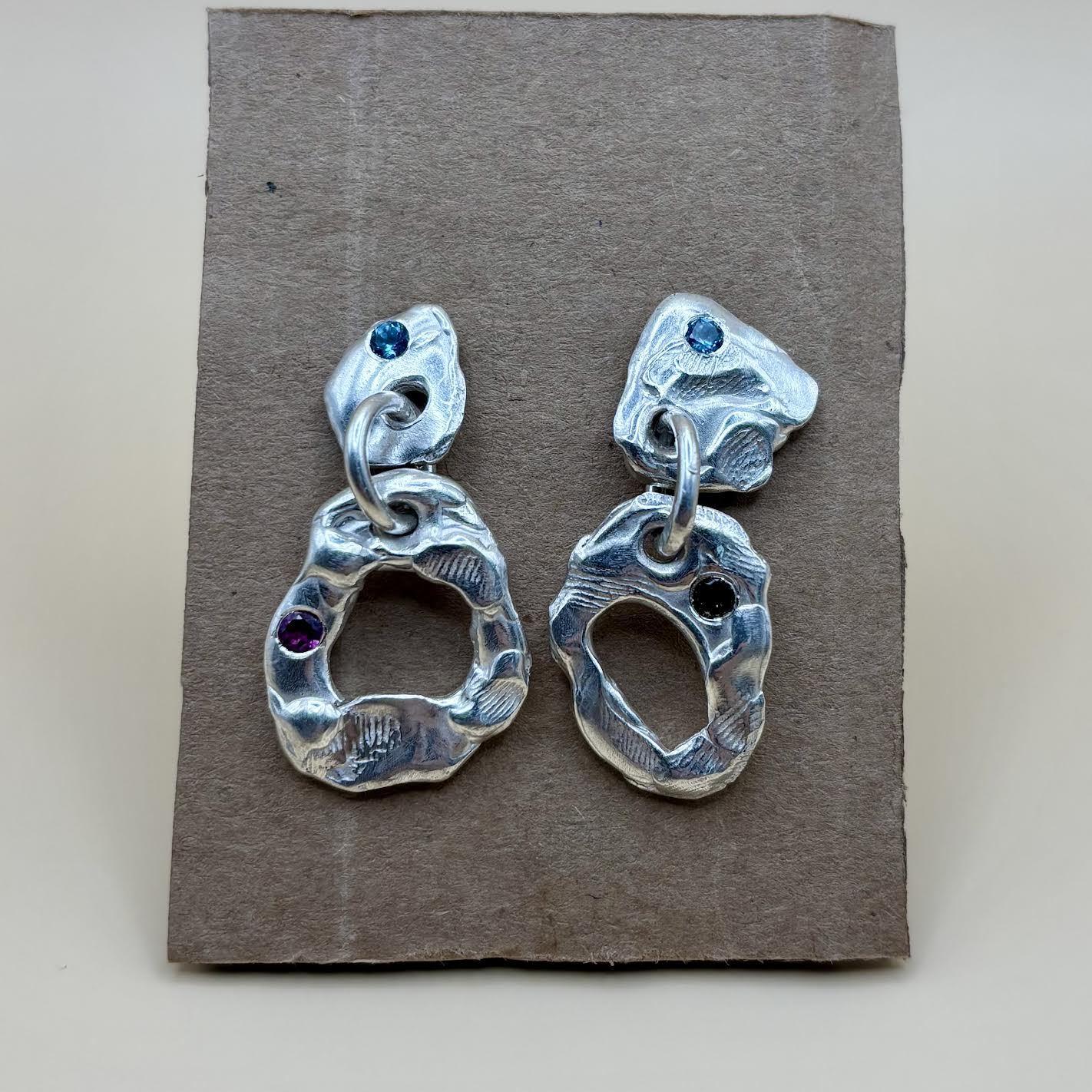 Custom Medieval Garden Earrings