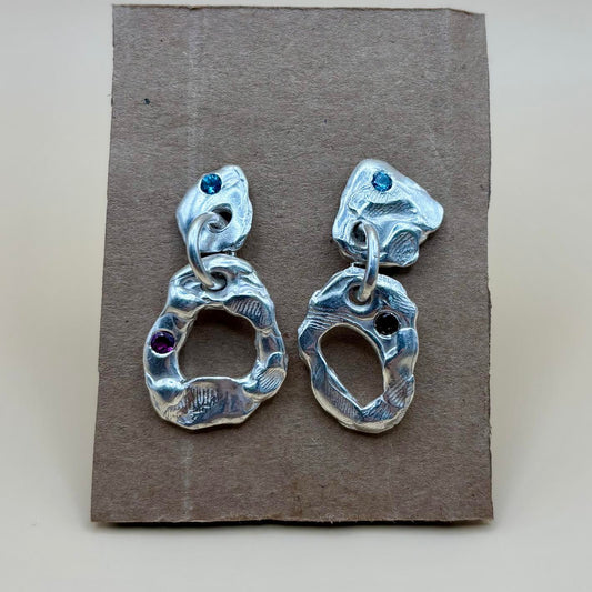 Custom Medieval Garden Earrings